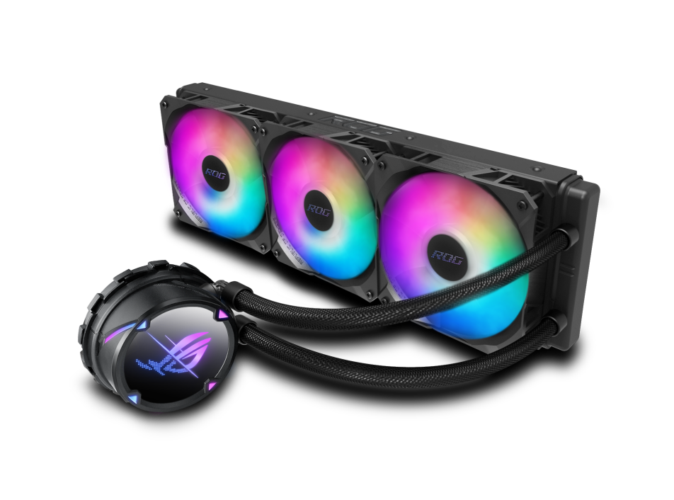 COOLER STRIX LC II 360 ARGB ASUS ROG (اقساطي) COOLER STRIX LC II 360 ARGB ASUS ROG (اقساطي)